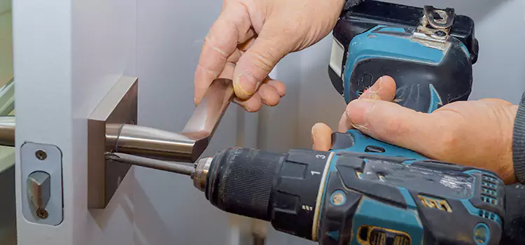 Security Door Lock Installation Laplace